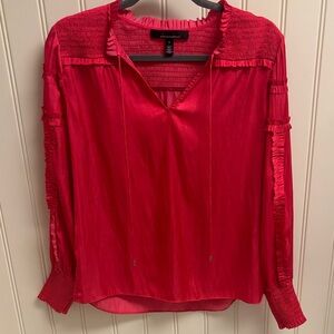 WHBM Fuchsia Blouse - Small